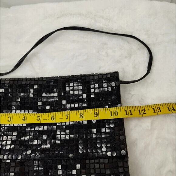 Black Vintage crossbody Disco Bag - Picture 9 of 10